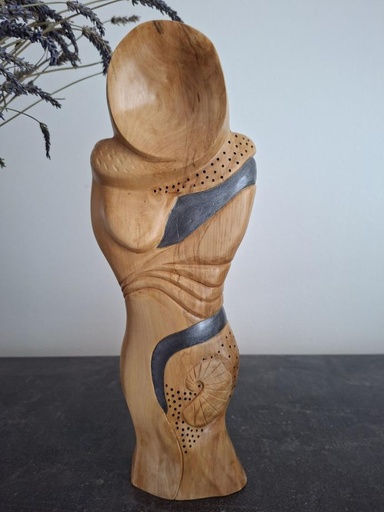 SCULPTURE BOIS(FEMME SECRETE)