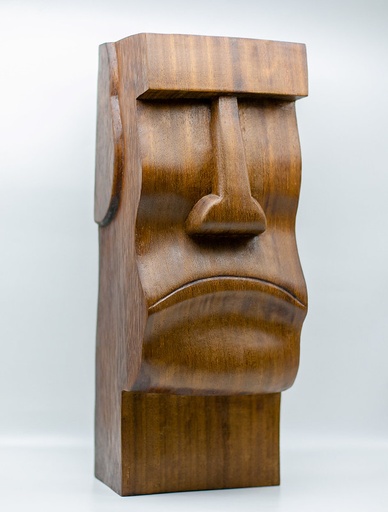 SCULPTURE BOIS (MOAI)